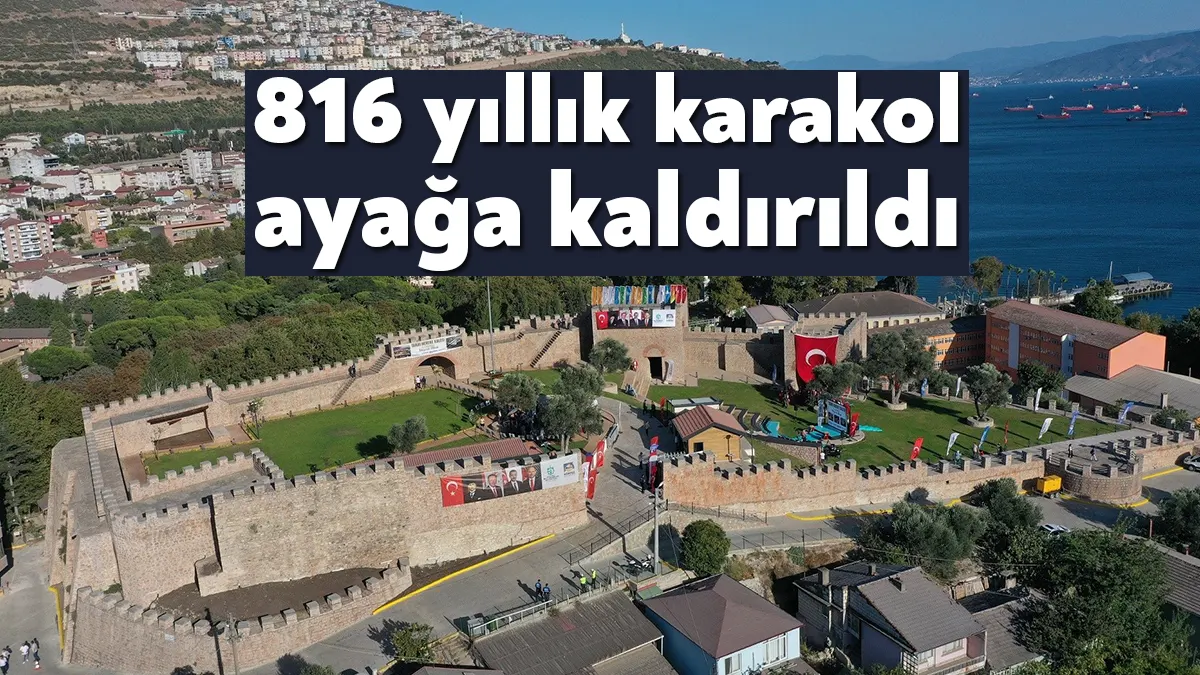 İzmit Körfezi’ni kontrol altında tutmak amacıyla 1207 yılında inşa edilen