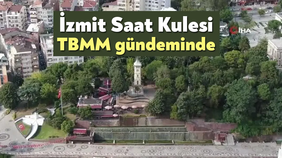 İzmit’te zaman durdu tarihi Saat kulesinin saatleri uzun zamandır çalışmıyor.