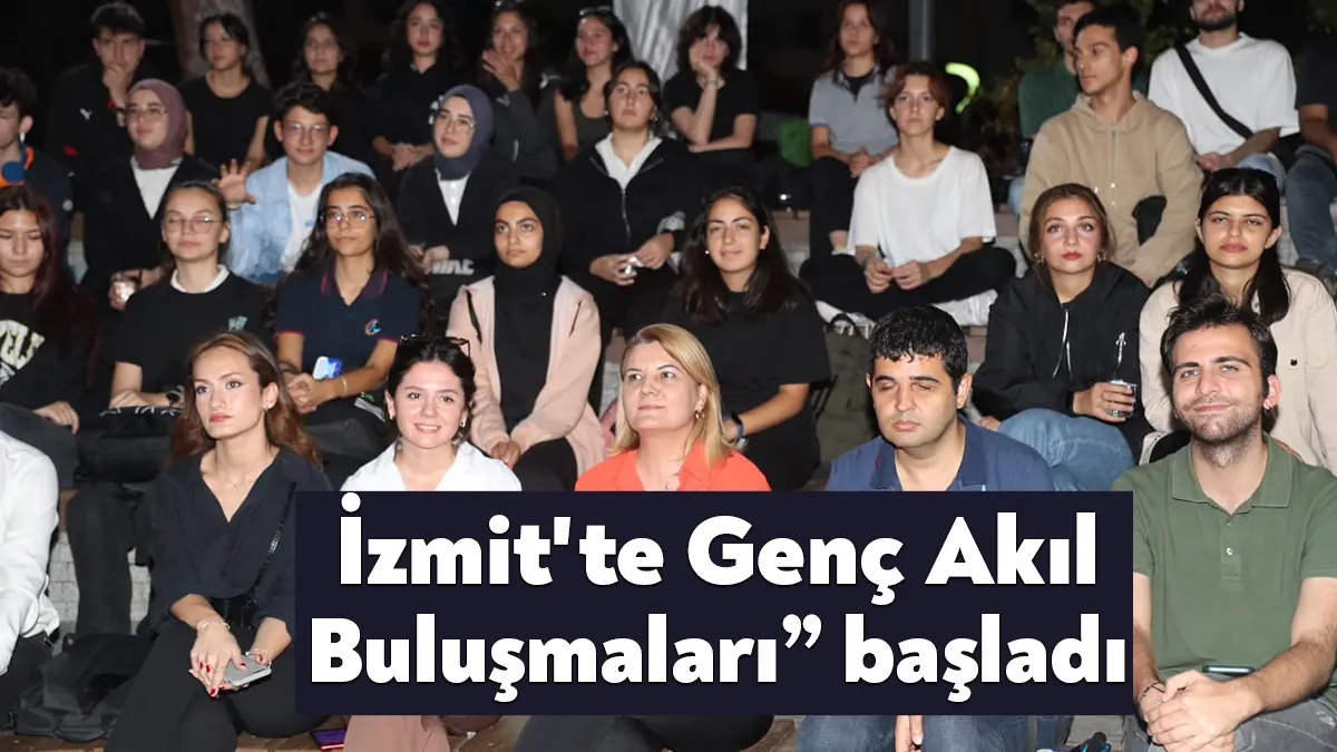  “Genç Akıl Buluşmaları” programında gençlerle bir araya gelerek onların kente