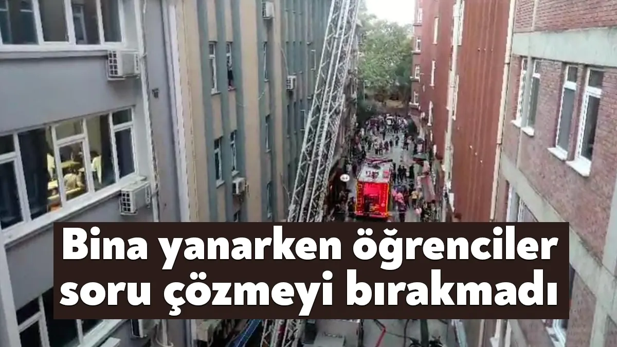 KOCAELİ (İHA) - Kocaeli'nin İzmit ilçesinde 7 katlı binanın çatı