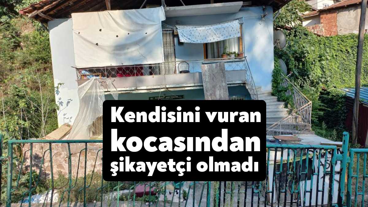 Kocaeli'nin İzmit ilçesinde evinin bahçesinde eşini tabancayla vuran ve "Karımı