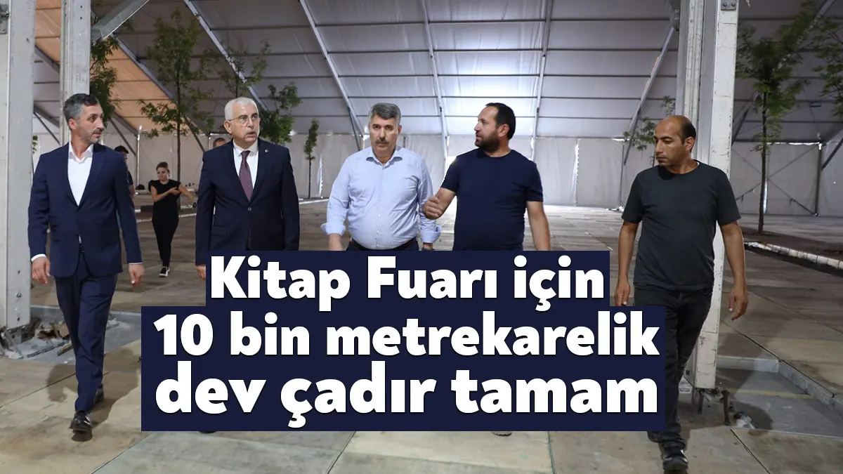 Genel Sekreter Gündoğdu, 13. Kocaeli Kitap Fuarı için kurulan dev