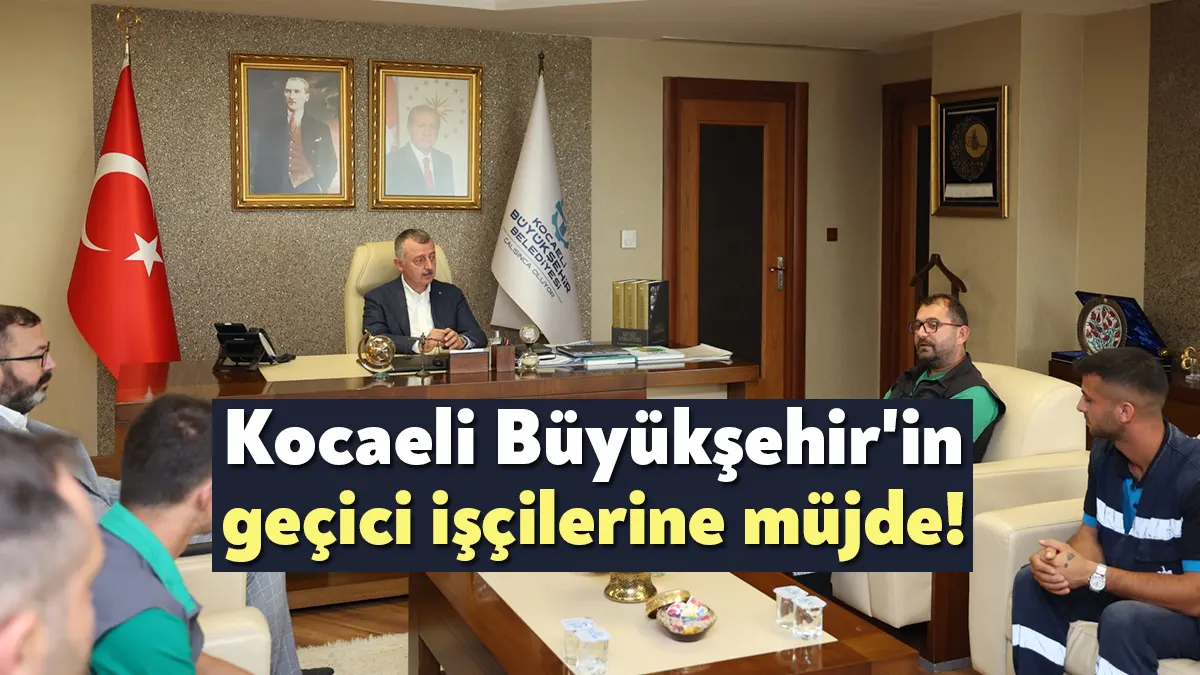 Başkan Büyükakın, 383 geçici personelden yasal engeli olmayanları kadroya alacaklarını