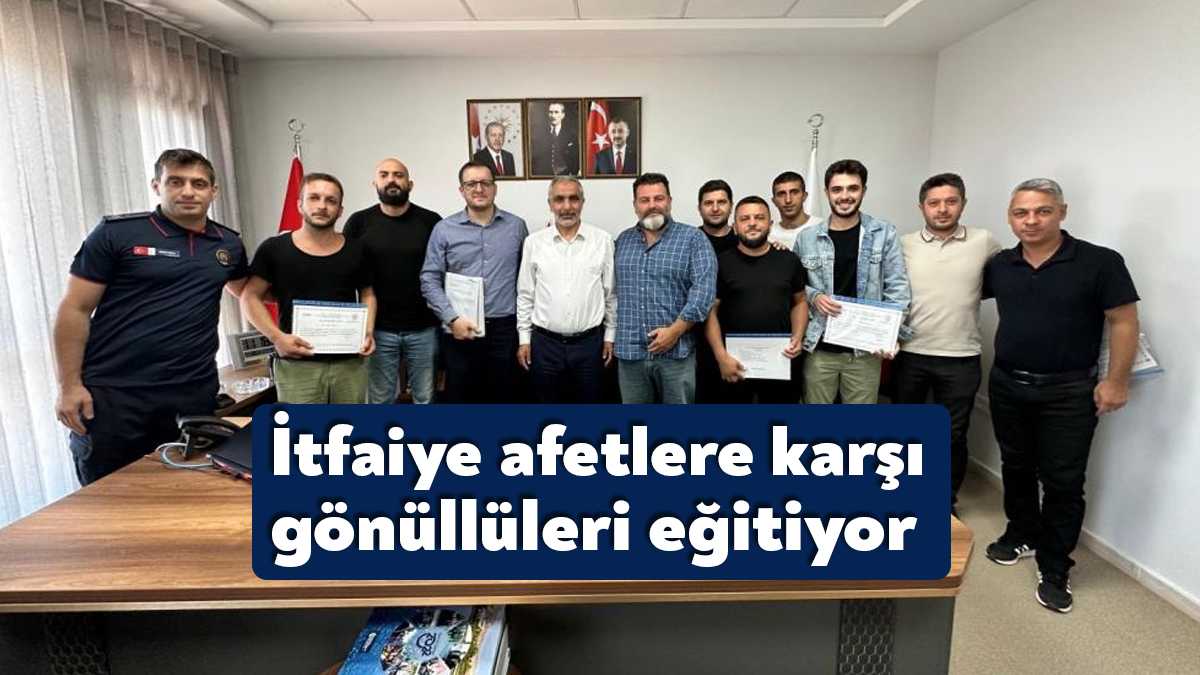Kocaeli İtfaiyesi, muhtemel afetlere karşı Ulaşlı Arama ve Kurtarma Derneği