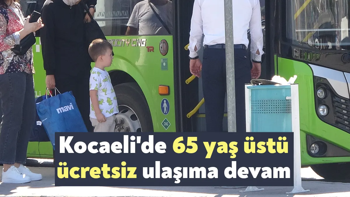 Ankara'da 65 yaş üstü vatandaşların özel halk otobüslerine ücretsiz binmesi