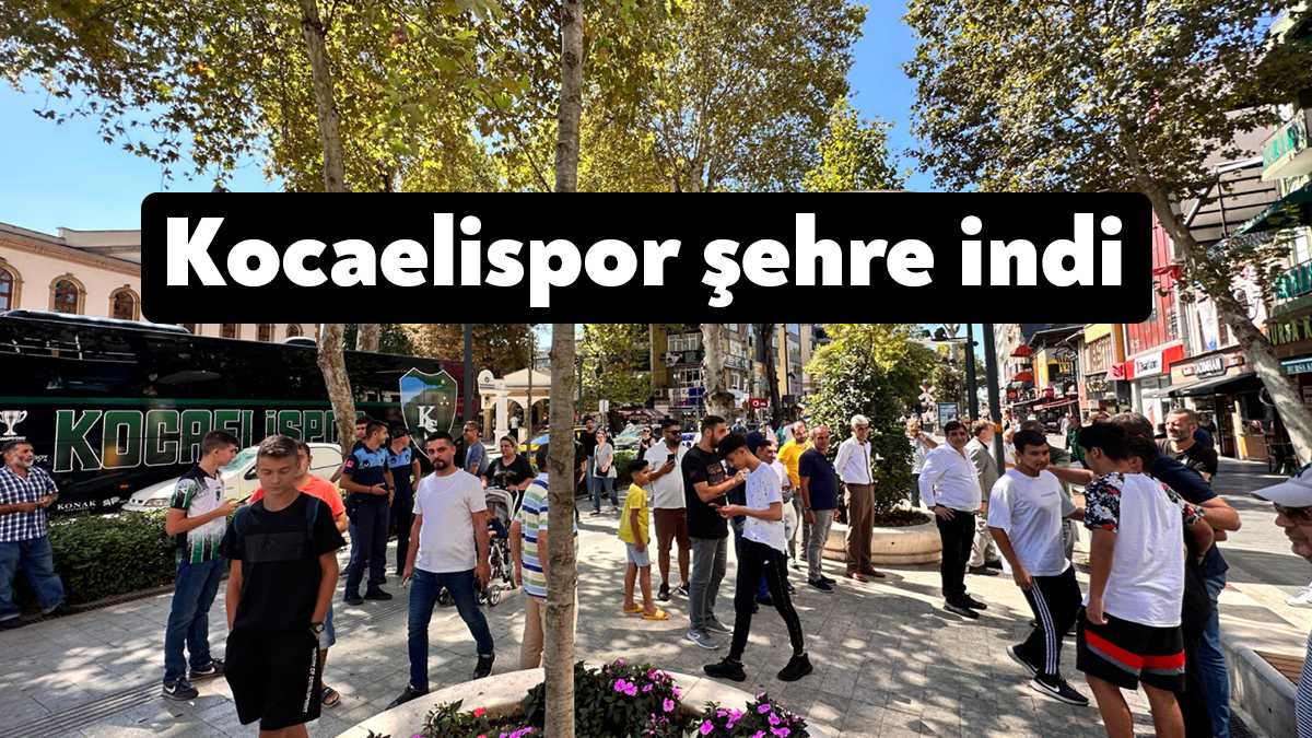 Türkiye Futbol Federasyonu Trendyol 1. Lig temsilcimiz Kocaelispor yöneticileri ve