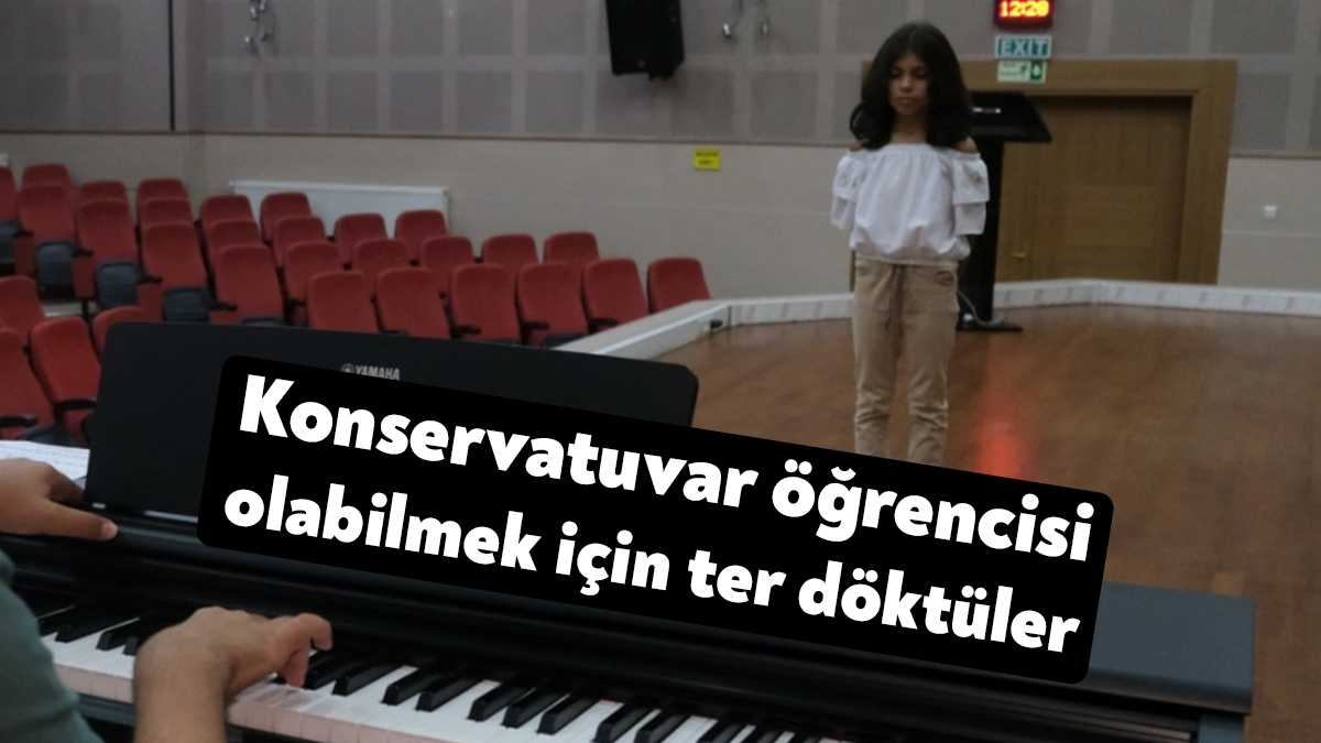 Büyükşehir Belediye Konservatuvarının yetenek sınavları hafta sonunda yapıldı. Sınavlara 5