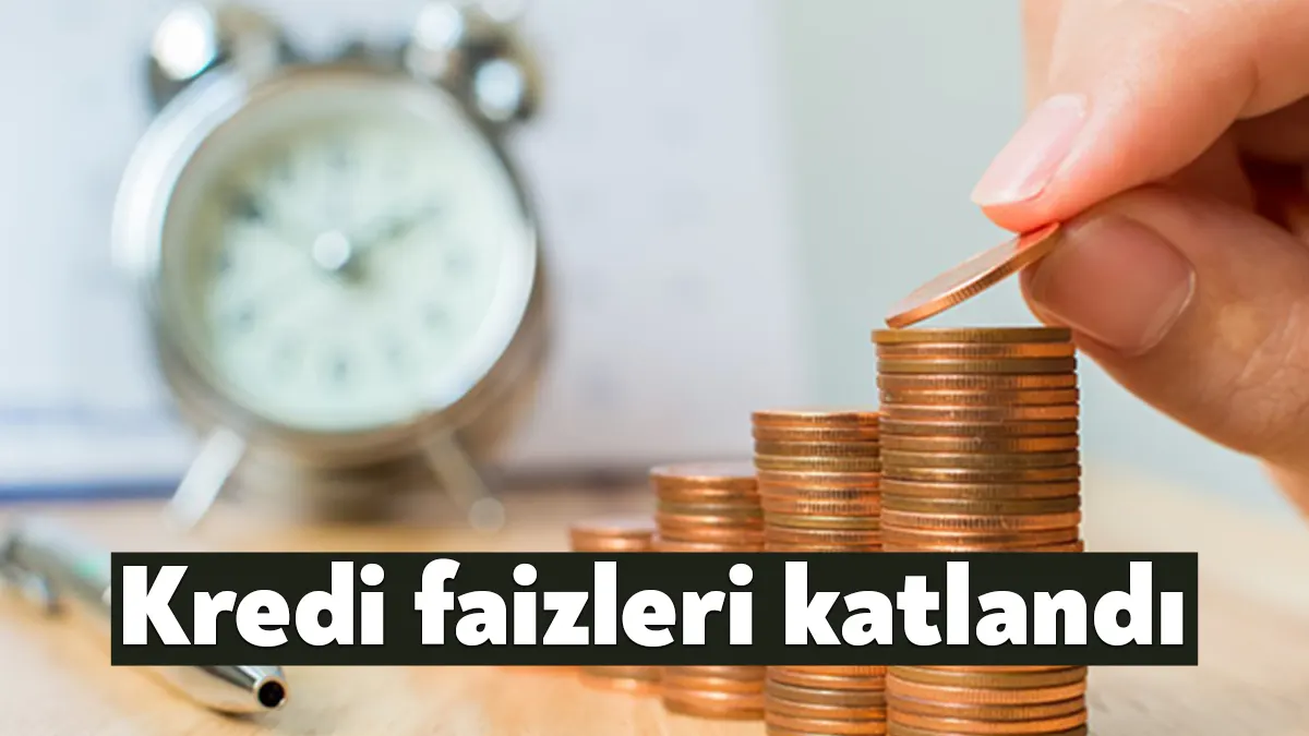 İhtiyaç kredilerinde ortalama faiz, iki haftada 13 puanı aşarak yüzde