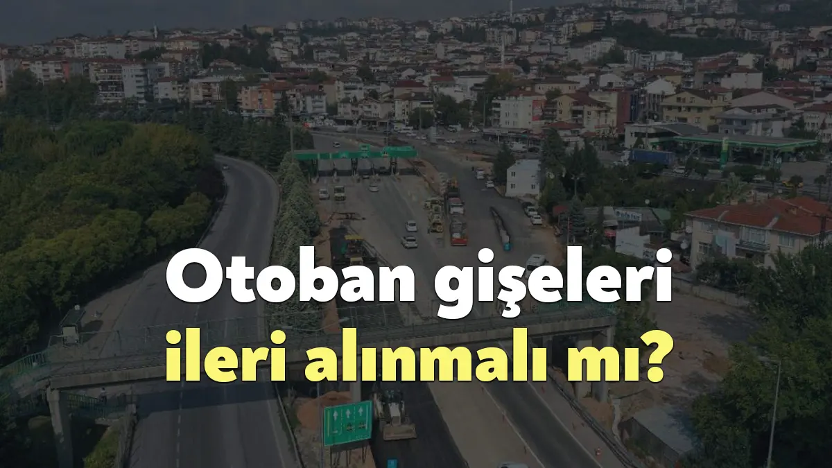 İzmit Kuruçeşme kavşağına giderek kazalara sebep olan yol ayrımını yerinde