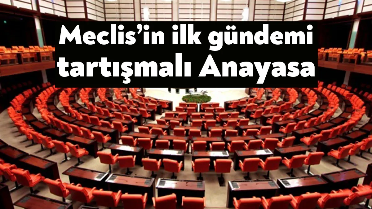 Meclis’in yeni yasama yılı pazar günü başlayacak. İktidarın gündeminde Anayasa