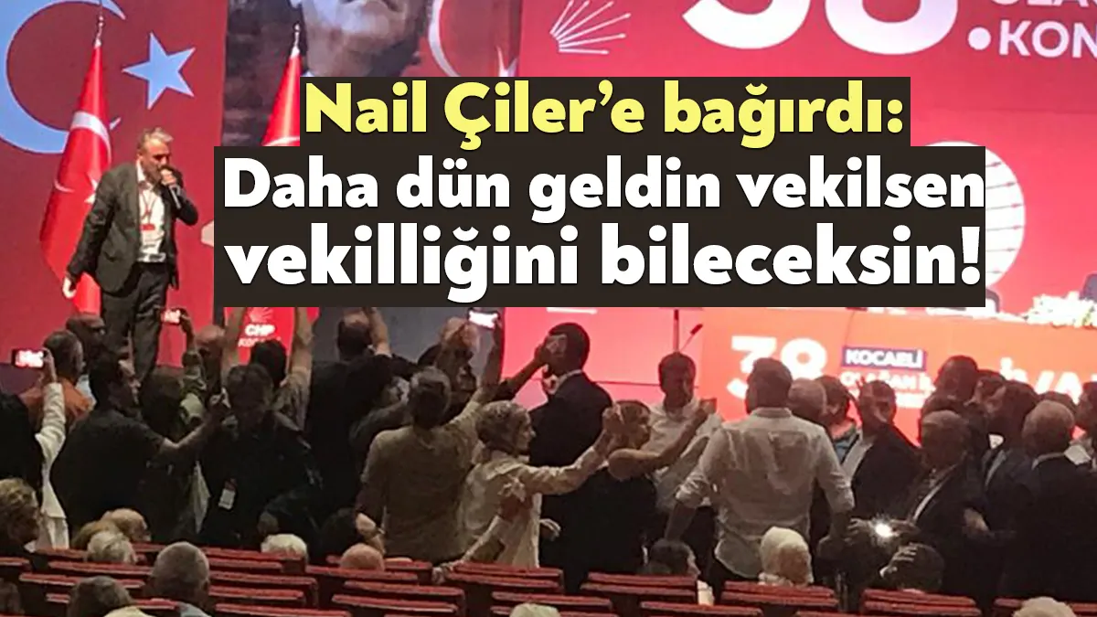 CHP Derince İlçe eski Başkanı Birkan Koçak CHP Kocaeli İl
