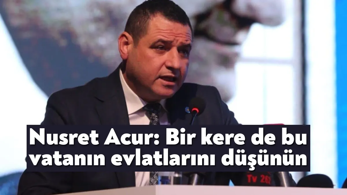 İYİ Parti Kocaeli İl Başkanı Nusret Acur, devlet bankası olan