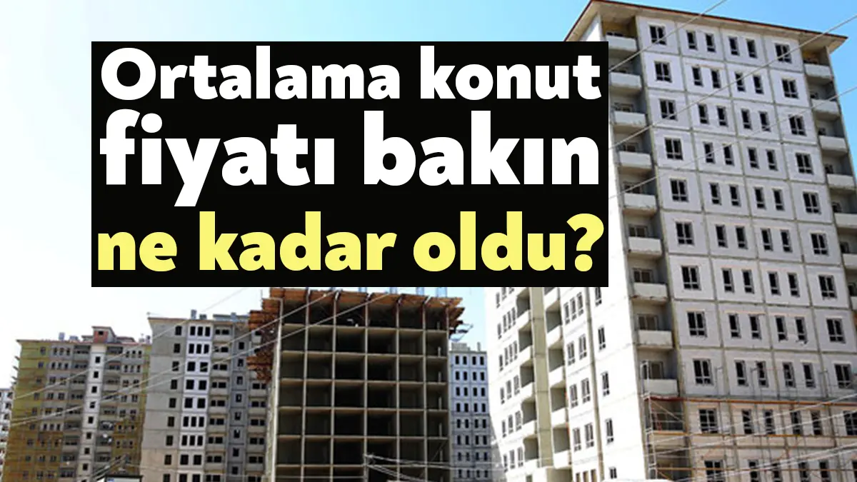 Türkiye genelinde ağustos ayında konut sayısı yüzde 11 artarak 122