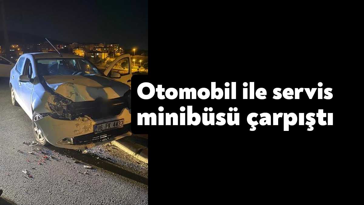 Kocaeli’nin Çayırova ilçesinde navigasyona bakan sürücünün kullandığı otomobil, önünde seyir
