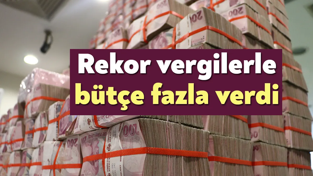 Seçimden sonra halkın sırtına yüklenen vergilerdeki artışın etkisiyle bütçe ağustosta