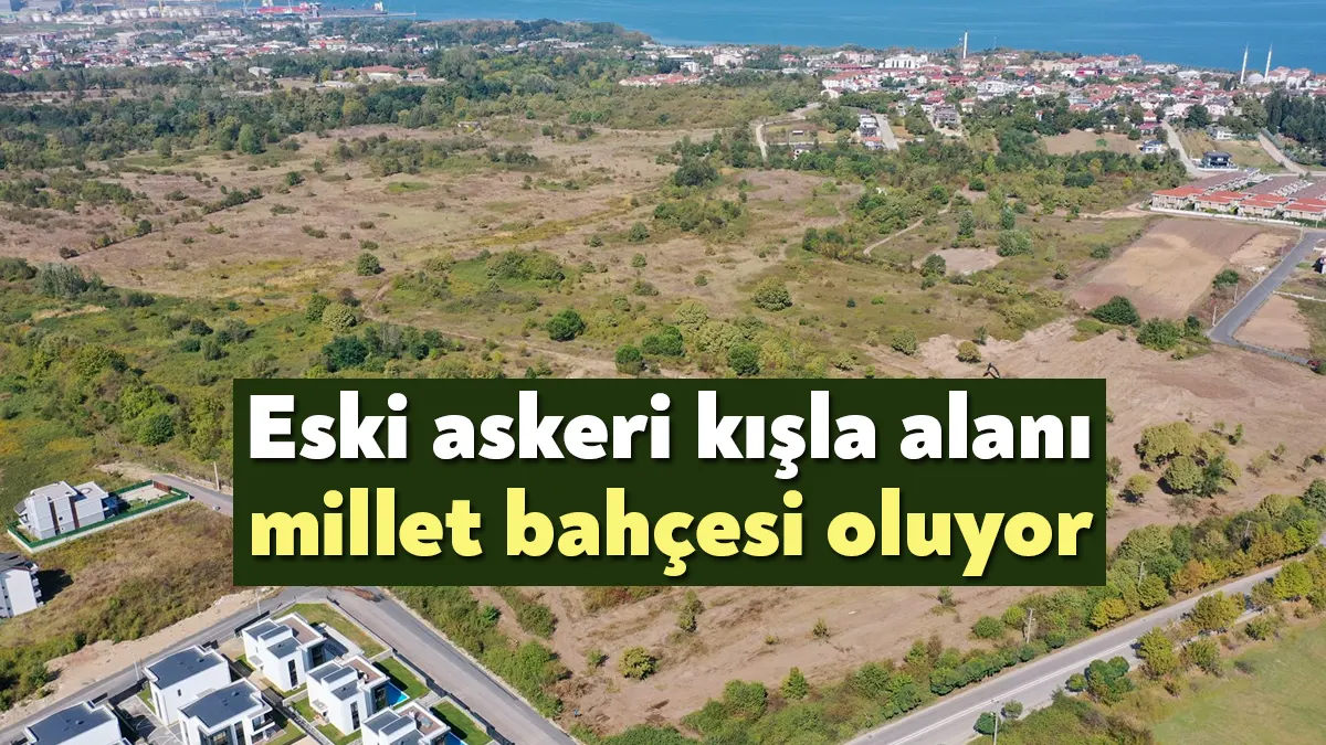 Başiskele Seymen Kışlası, Millet Bahçesi oluyor. 1. Etabında ilk kazma