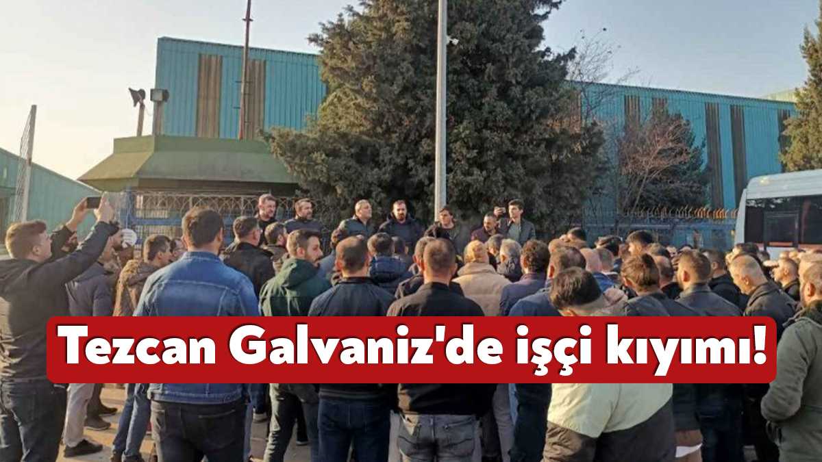 Kartepe Arslanbey OSB’de üretim yapan Tezcan Galvaniz’de ocak ayında başlayan