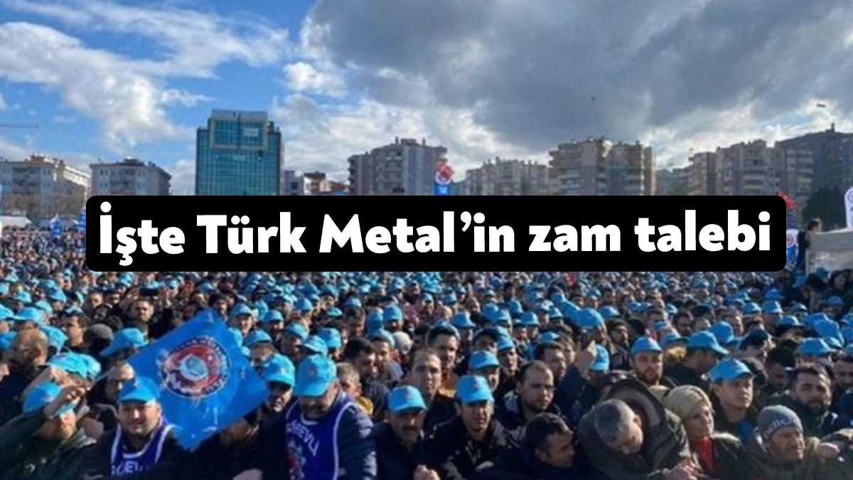 Türk Metal Sendikası zam talebi belli oldu. Sendika 2023-2025 dönemini