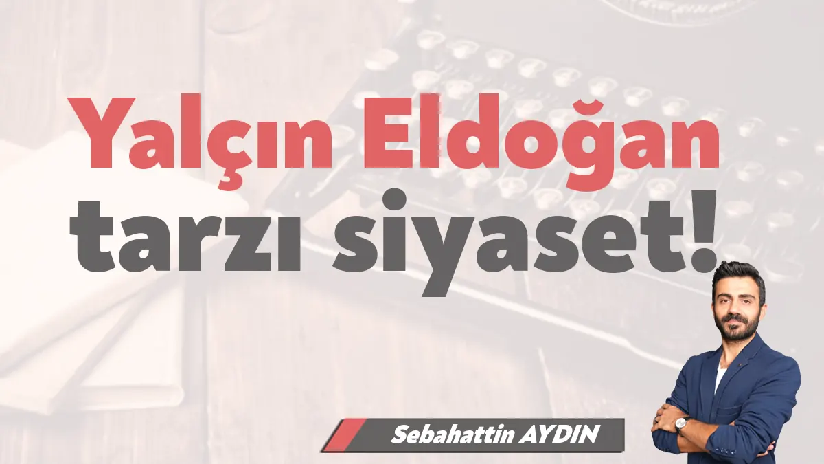Siyasetten hep şikayetçiyiz. Siyasetin kısır döngüsünü, yeni aktörler çıkaramamasını gündem