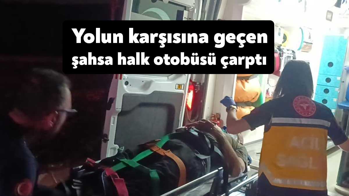 Kocaeli'nin Gebze ilçesinde yolun karşısına geçmeye çalışan Kamil K.'ye halk
