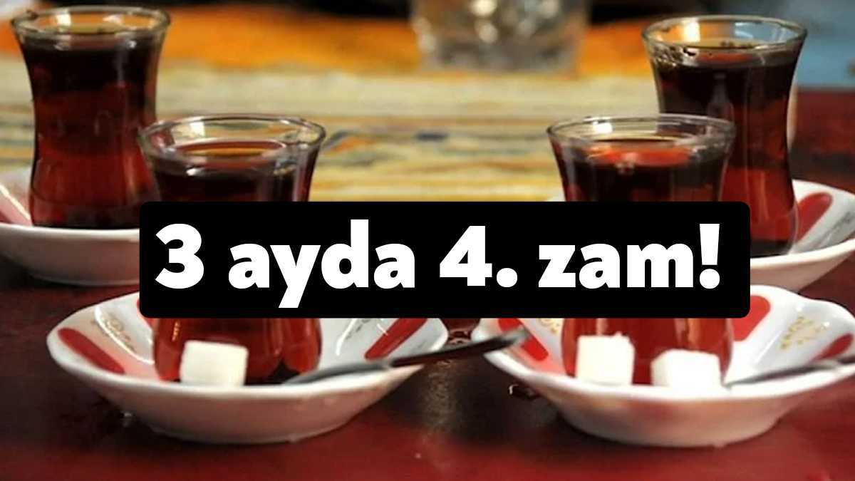 Çaykur, bu sabah itibarıyla çaya yüzde 15 oranında bir zam