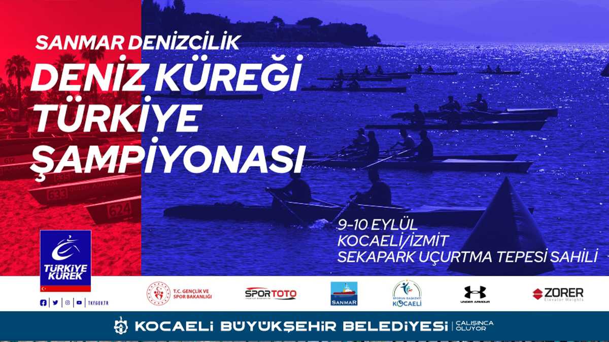 Büyükşehir, Deniz Küreği Türkiye Şampiyonası’na ev sahipliği yapıyor. Yarışlar 9-10