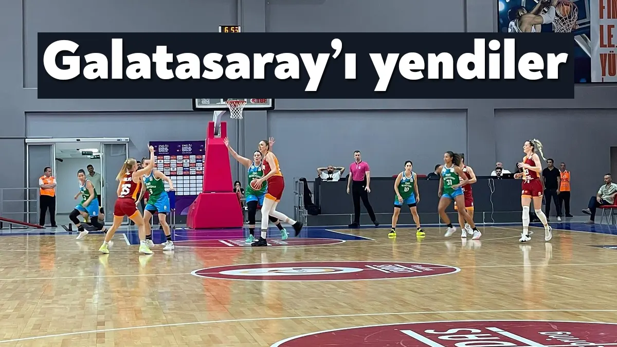 Mehmet Kavan Yapı İzmit Belediyespor, konuk olduğu Galatasaray Çağdaş Faktoring’i