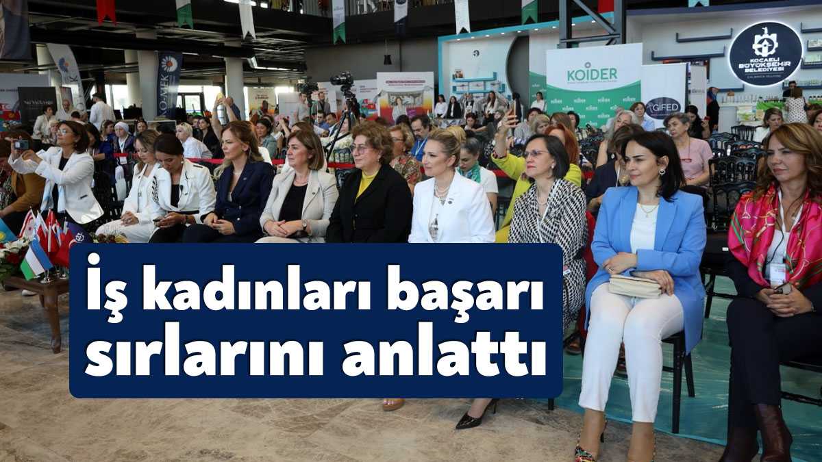 KOİDER Bazaar etkinliğine ünlü iş kadınları panelist olarak katıldı. Panelistler