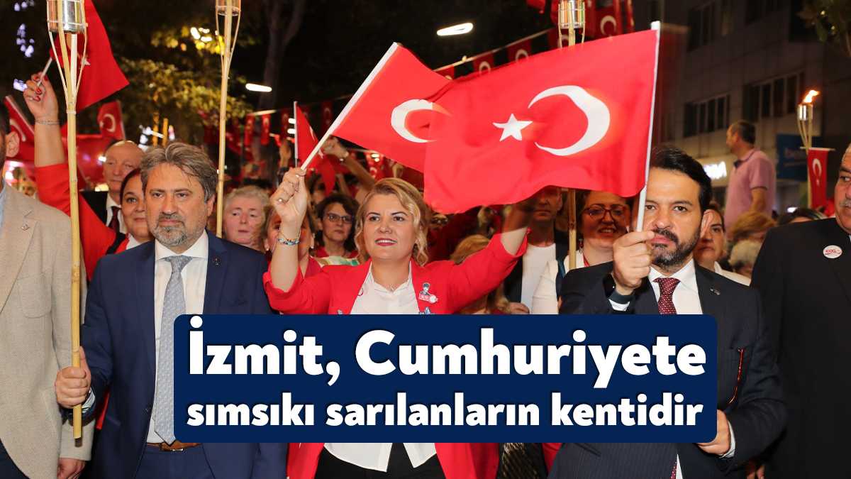 İzmit Belediyesinin Cumhuriyetimizin 100’üncü yılı kutlama programları kapsamında gerçekleştirdiği etkinliklere