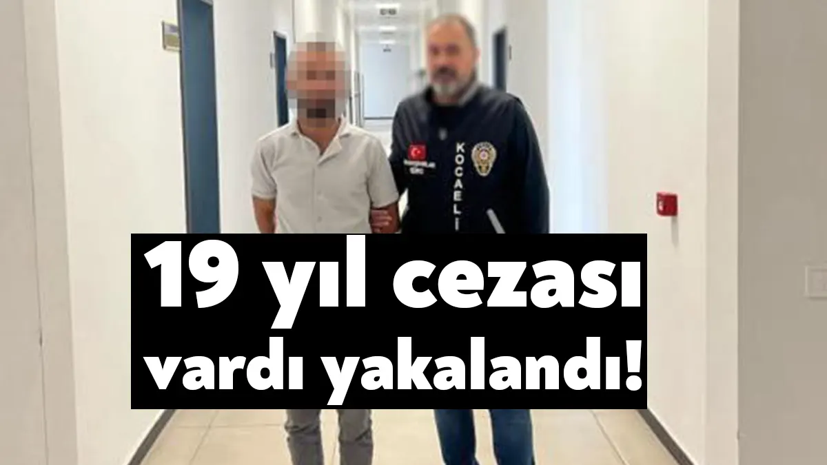 Kocaeli'de hırsızlık suçlarından 18 yıl 9 ay hapis cezasıyla aranan