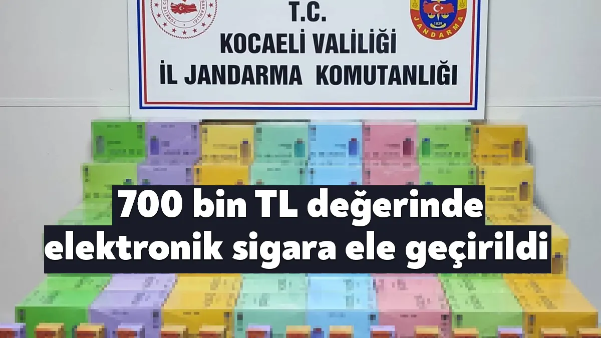 KOCAELİ (İHA) - Kocaeli'nin Gebze ilçesinde piyasa değeri 700 bin