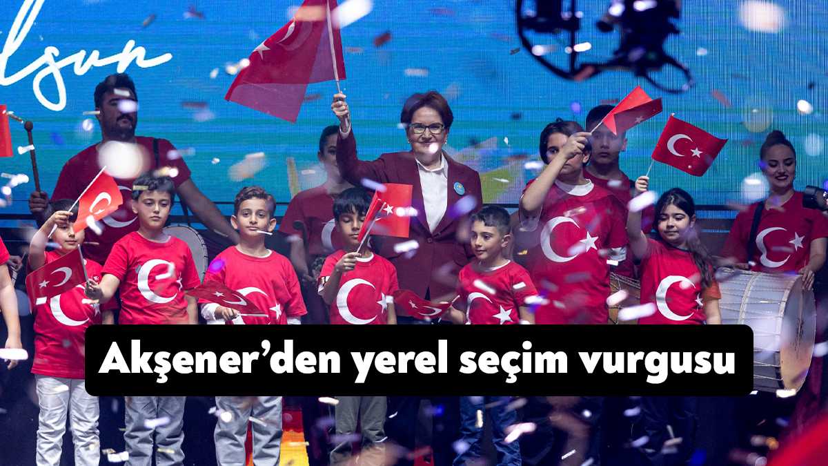 İYİ Parti Genel Başkanı Meral Akşener, partisinin 6. yıl kutlamaları