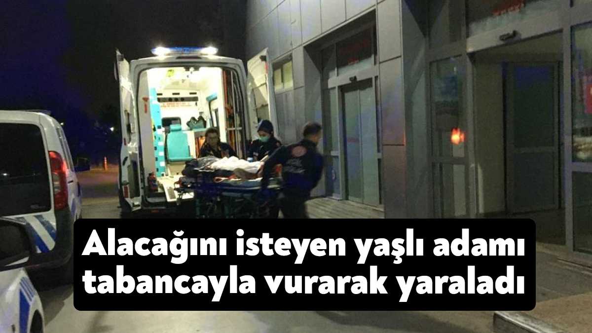 Kocaeli'nin Körfez ilçesinde arkadaşının evinin önüne alacağını istemeye giden 62