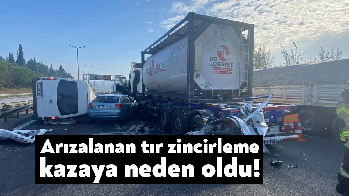 KOCAELİ (İHA) - Anadolu otoyolu Kocaeli geçişinde arızalanarak yolun ortasında