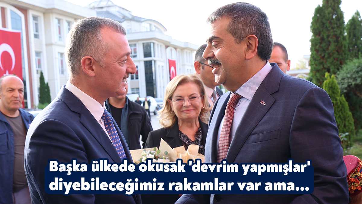 Milli Eğitim Bakanı Yusuf Tekin, 21 yılda eğitim öğretimde önemli