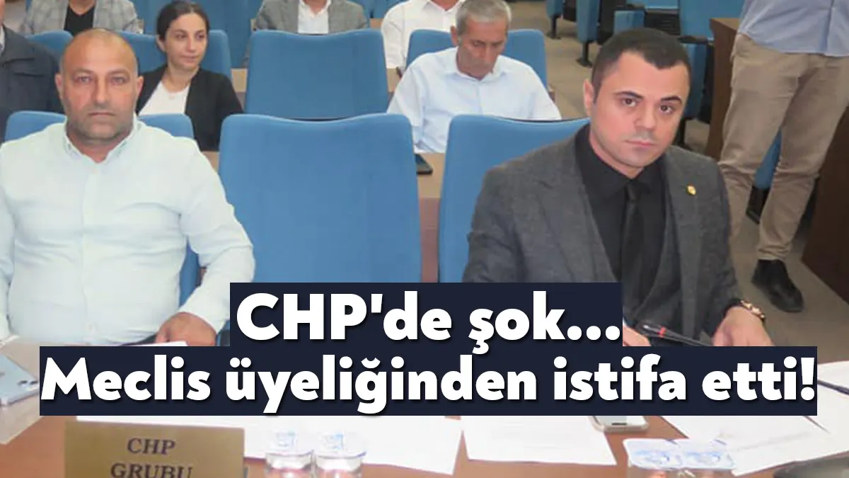 Darıca Belediye Meclisi CHP Meclis Üyesi Özkan Sarıtoprak meclis üyeliğinden