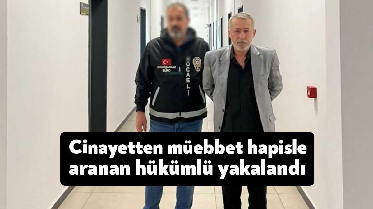 Kocaeli’de, ‘Kasten öldürme’, ‘Silahla yağma’ suçlarından müebbet hapisle aranan S.E.