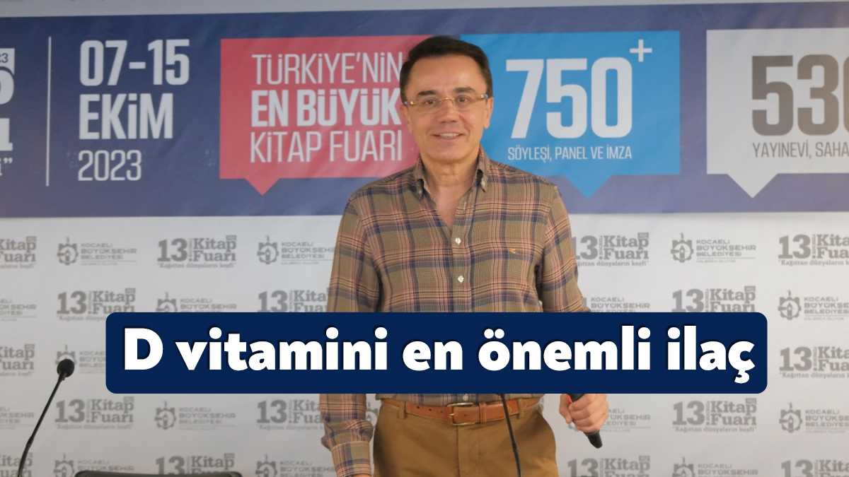 13. Kocaeli Kitap Fuarı’na konuk olan Dr. Ender Saraç, sağlık