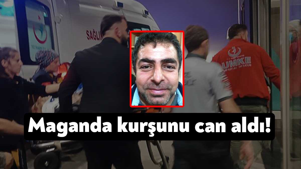 Kocaeli'nin Gebze ilçesinde akrabasının düğününde havaya açılan ateş sırasında kalbinden