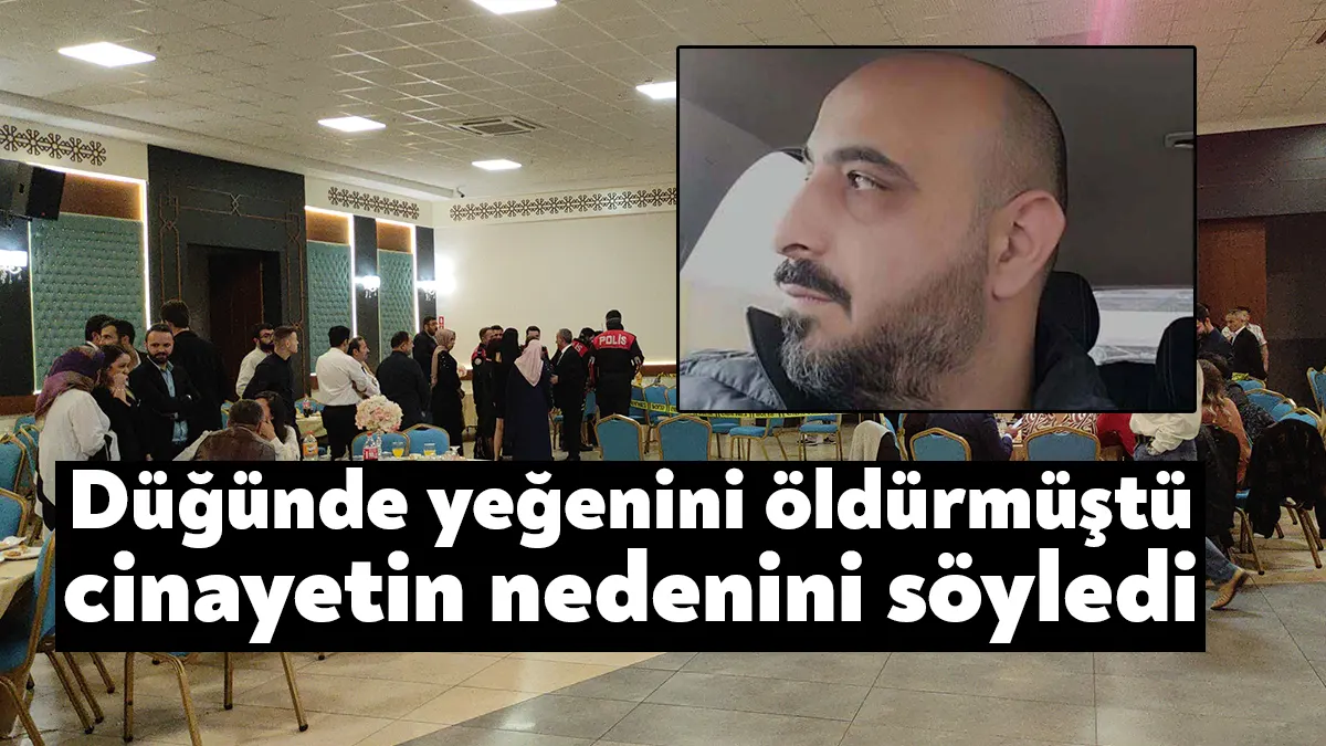 Kocaeli'nin İzmit ilçesinde aralarında husumet bulunan yeğenini düğünde 5 el