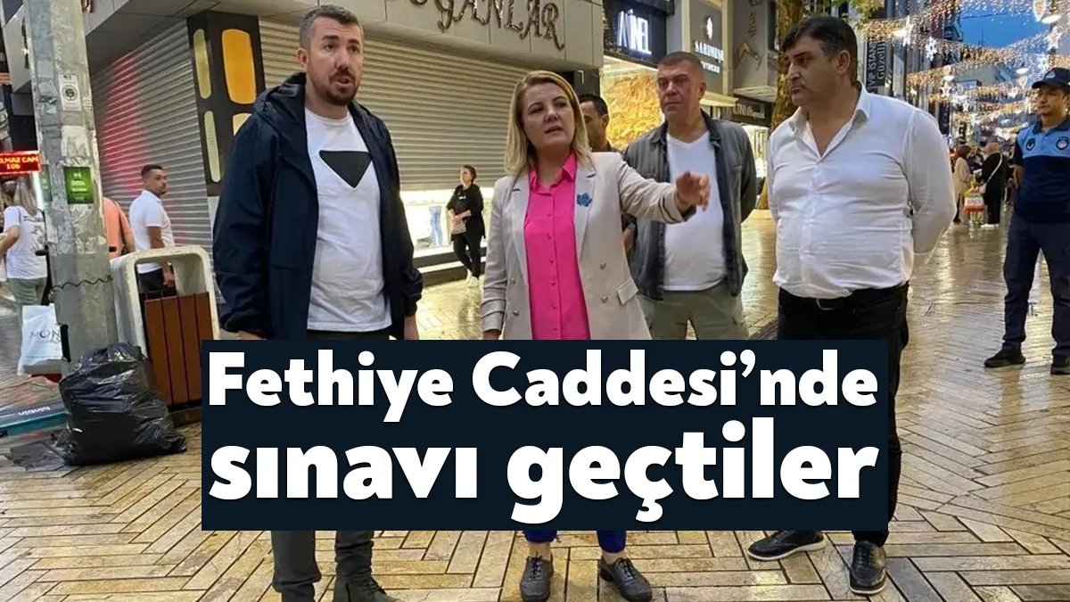 İzmit Belediyesi, altyapısı ile birlikte yenilediği Fethiye Caddesi’nde bir kez