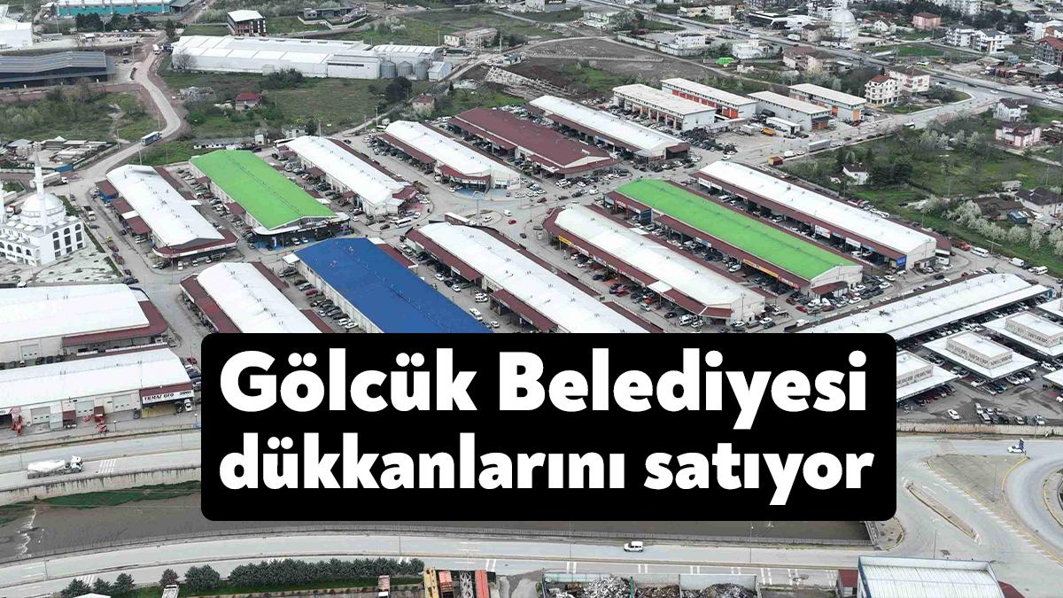 Gölcük Belediyesi; Yeni Sanayi Sitesi’ndeki 9 dükkânı, 2 Kasım Perşembe
