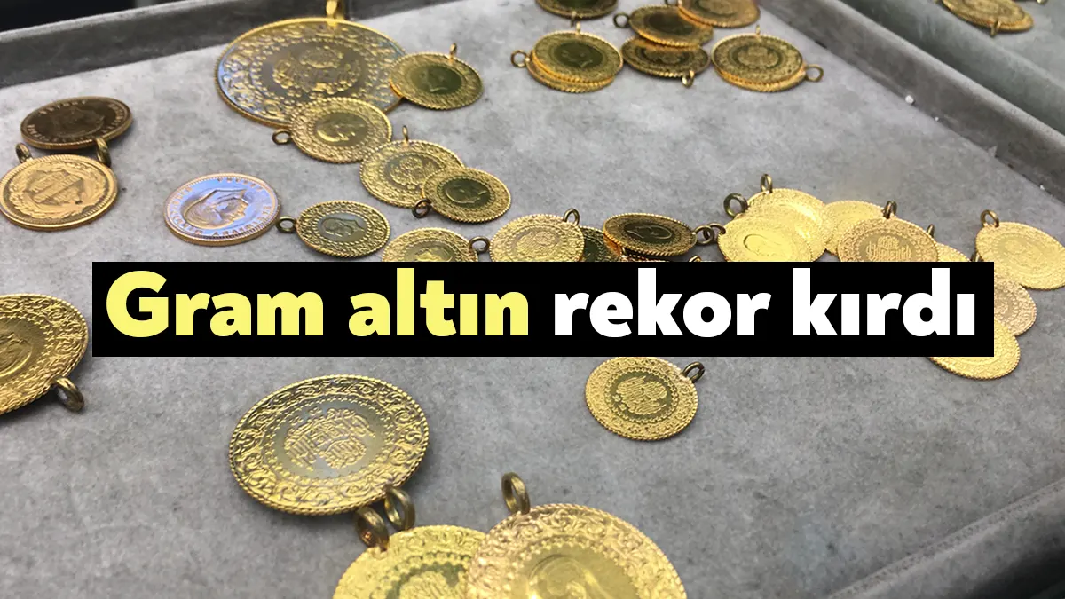 Gram altın haftaya rekorla başladı. Ons altın 2 bin dolar