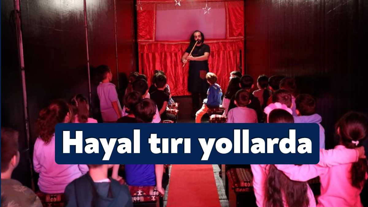 Kocaeli Şehir Tiyatroları, gezici tır tiyatrosu ile tiyatroya gelme imkanı