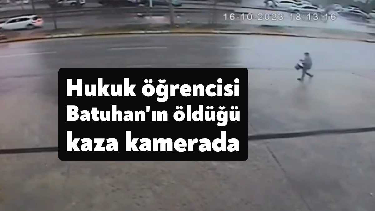 Kocaeli'nin İzmit ilçesinde hukuk fakültesi öğrencisinin hayatını kaybettiği trafik kazasına