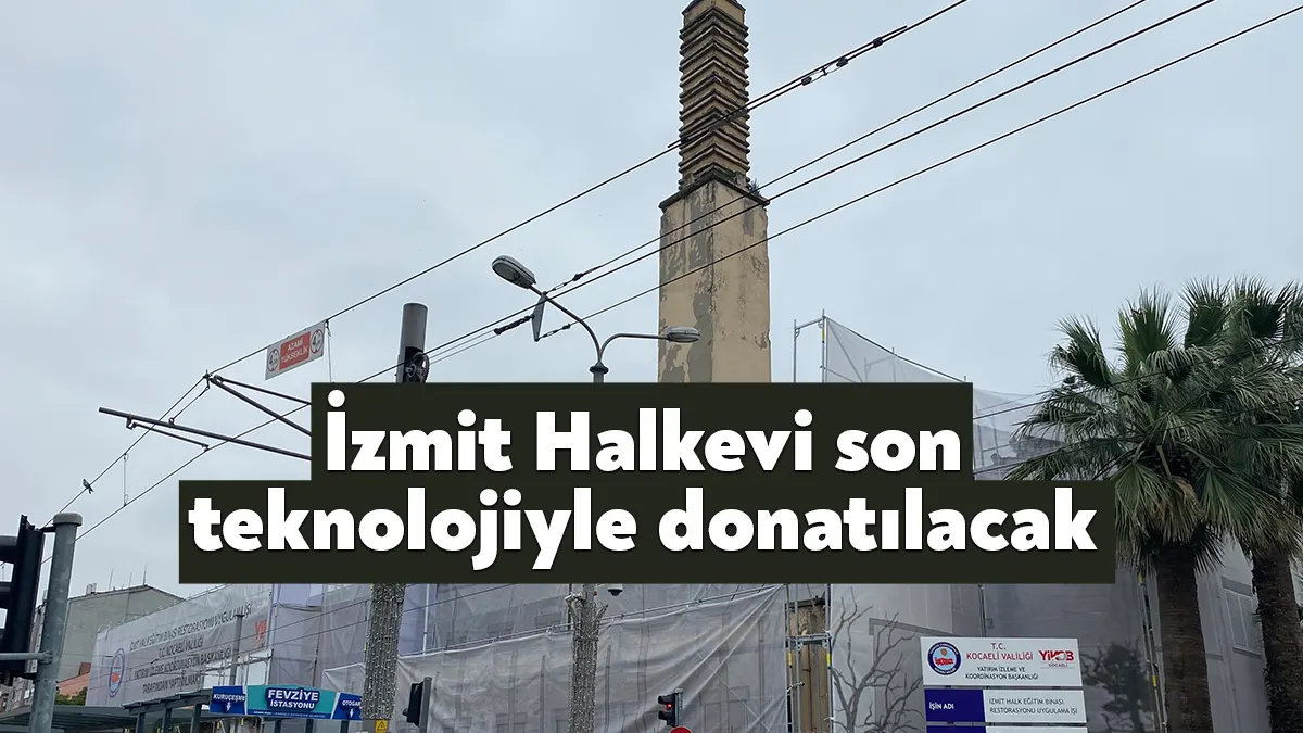 KOCAELİ (İHA) - Kocaeli'nin İzmit ilçesinde sembol bir yapı olan