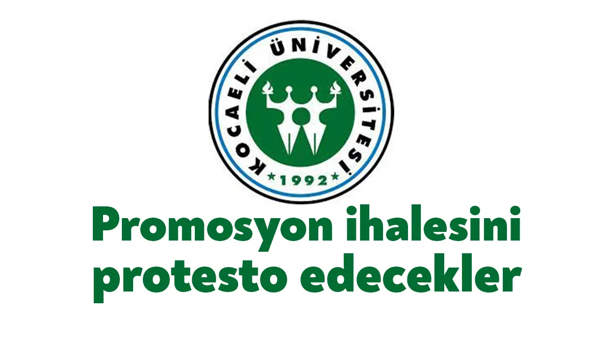 Kocaeli Üniversitesi Rektörlüğü yarın personel maaş promosyon ihalesini gerçekleştirecek. Eğitim-Sen