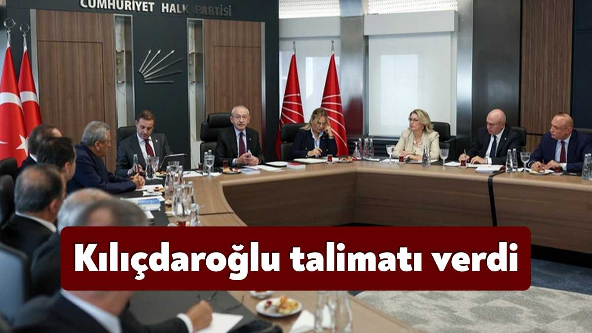 Kurultay sürecinin yaşandığı CHP’de, CHP lideri Kemal Kılıçdaroğlu yerel seçimler için önceki gün