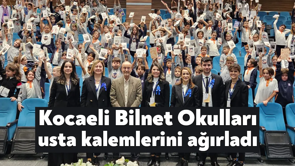 Kocaeli Bilnet Okulları, bu yıl ikincisini düzenlediği Kitap Fuarı’nda Türk