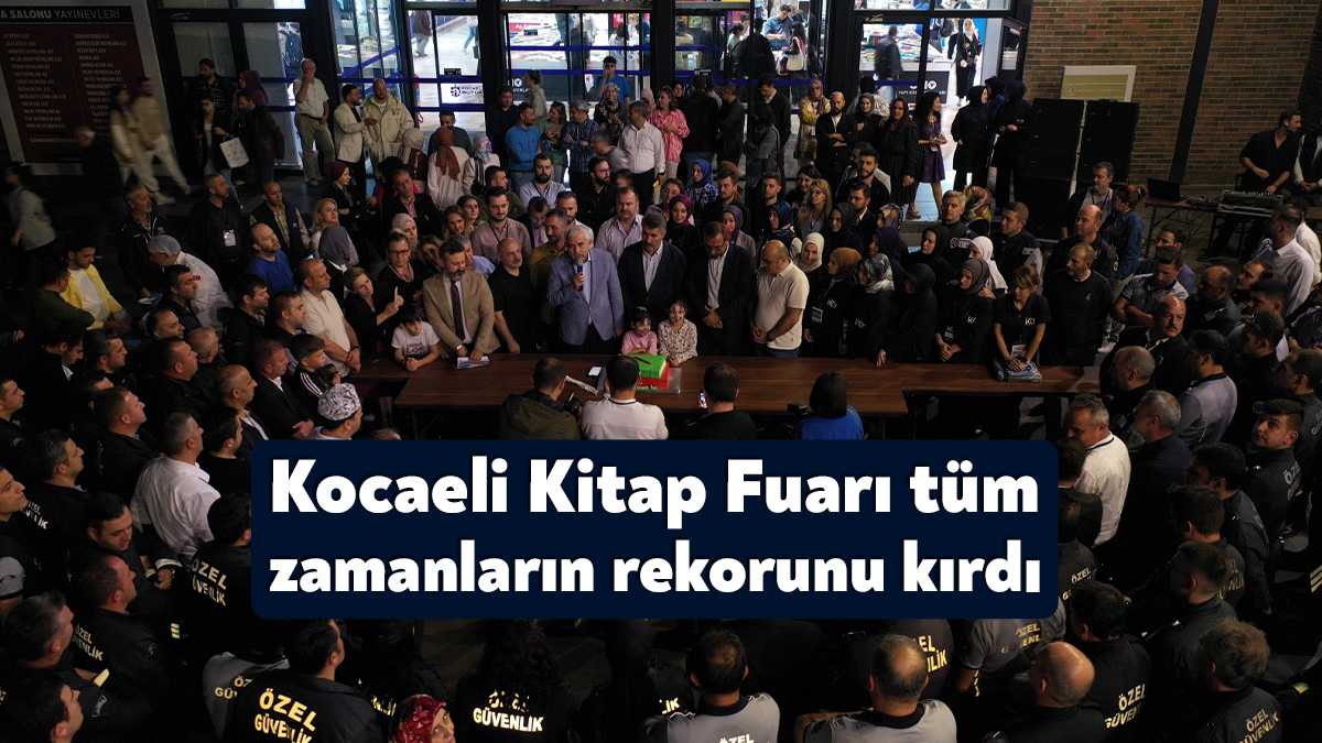 Bu yıl “Şehir ve Kitap” temasıyla düzenlenen 13. Kocaeli Kitap